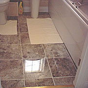 complete bathroom tiling, north london